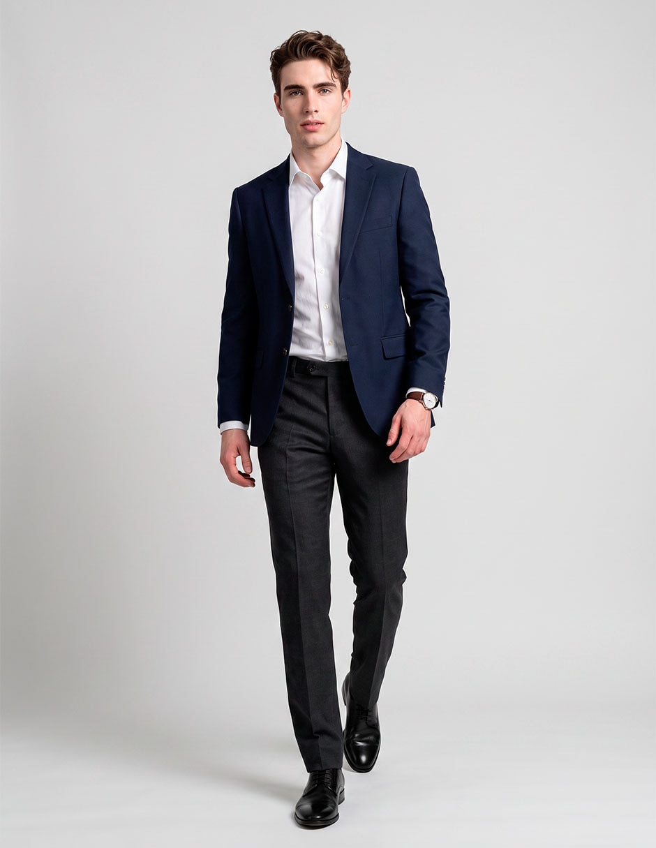 Pantalón de vestir slim para hombre 3