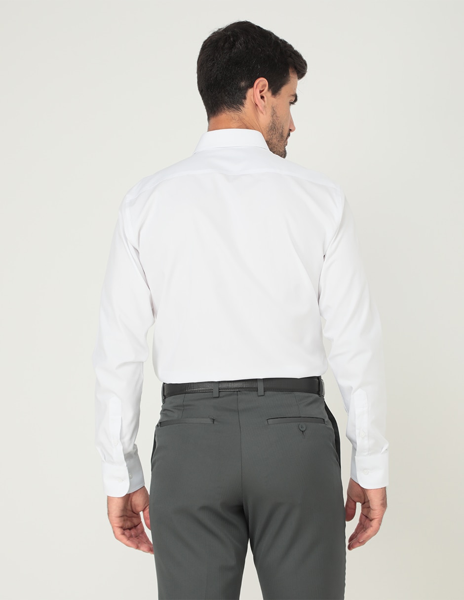 Camisa de vestir Parllieni manga larga para hombre