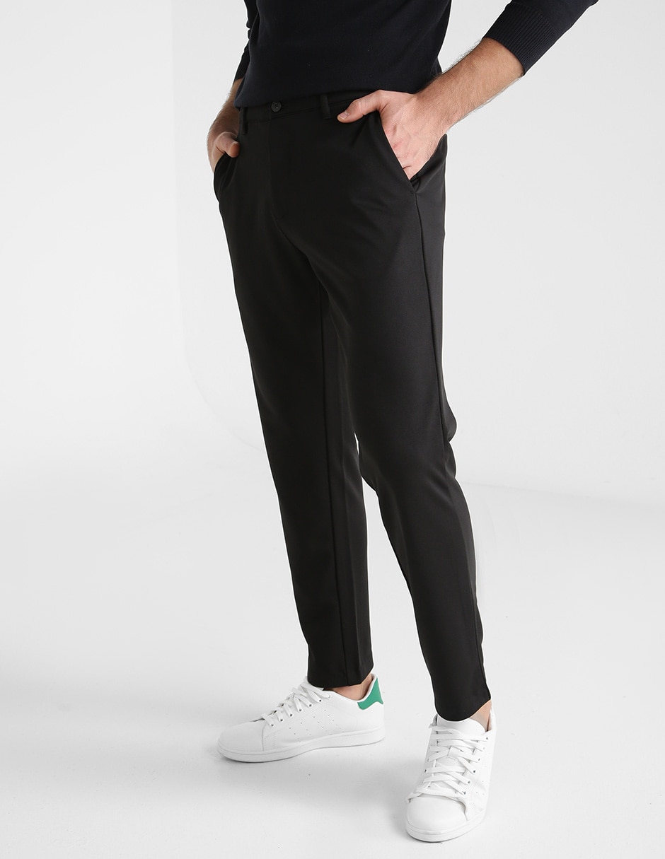 Pantalón de vestir slim para hombre Pantalón de vestir slim para hombre