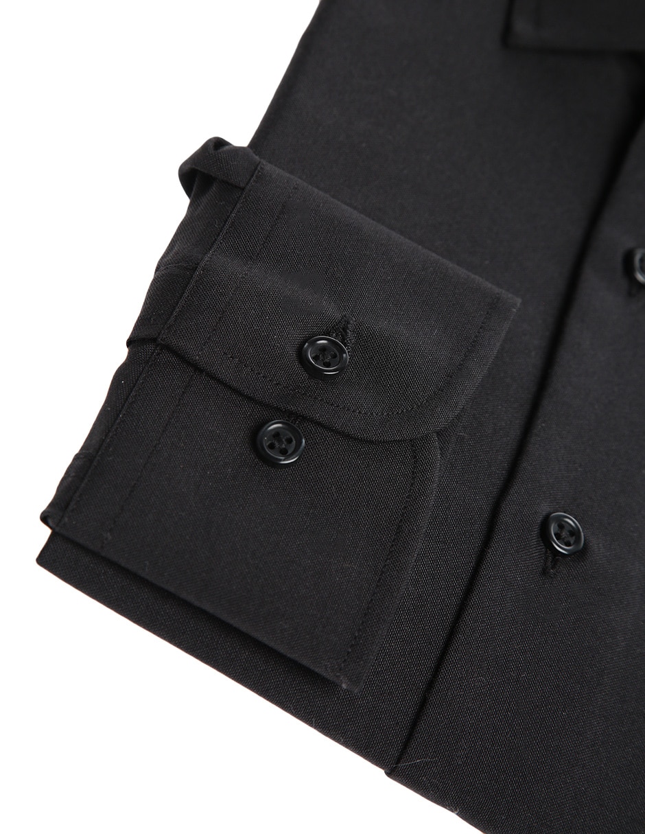 Camisa formal manga larga para hombre 3