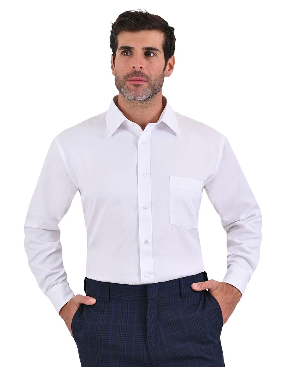 Camisa formal manga larga para hombre Camisa formal manga larga para hombre