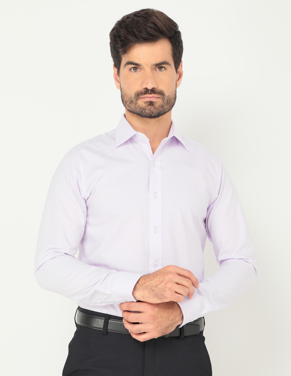 Camisa formal manga larga para hombre Camisa formal manga larga para hombre