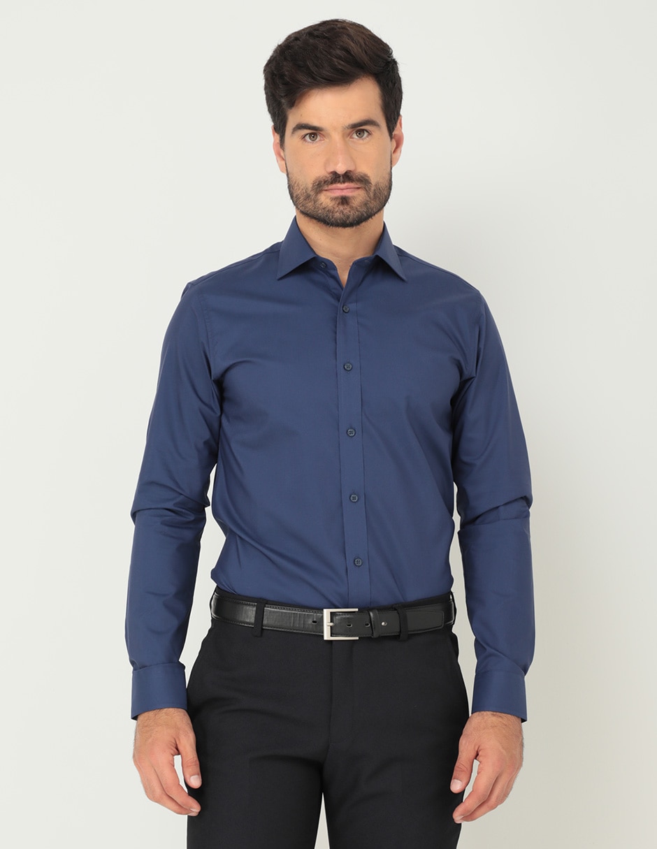 Camisa formal manga larga para hombre Camisa formal manga larga para hombre