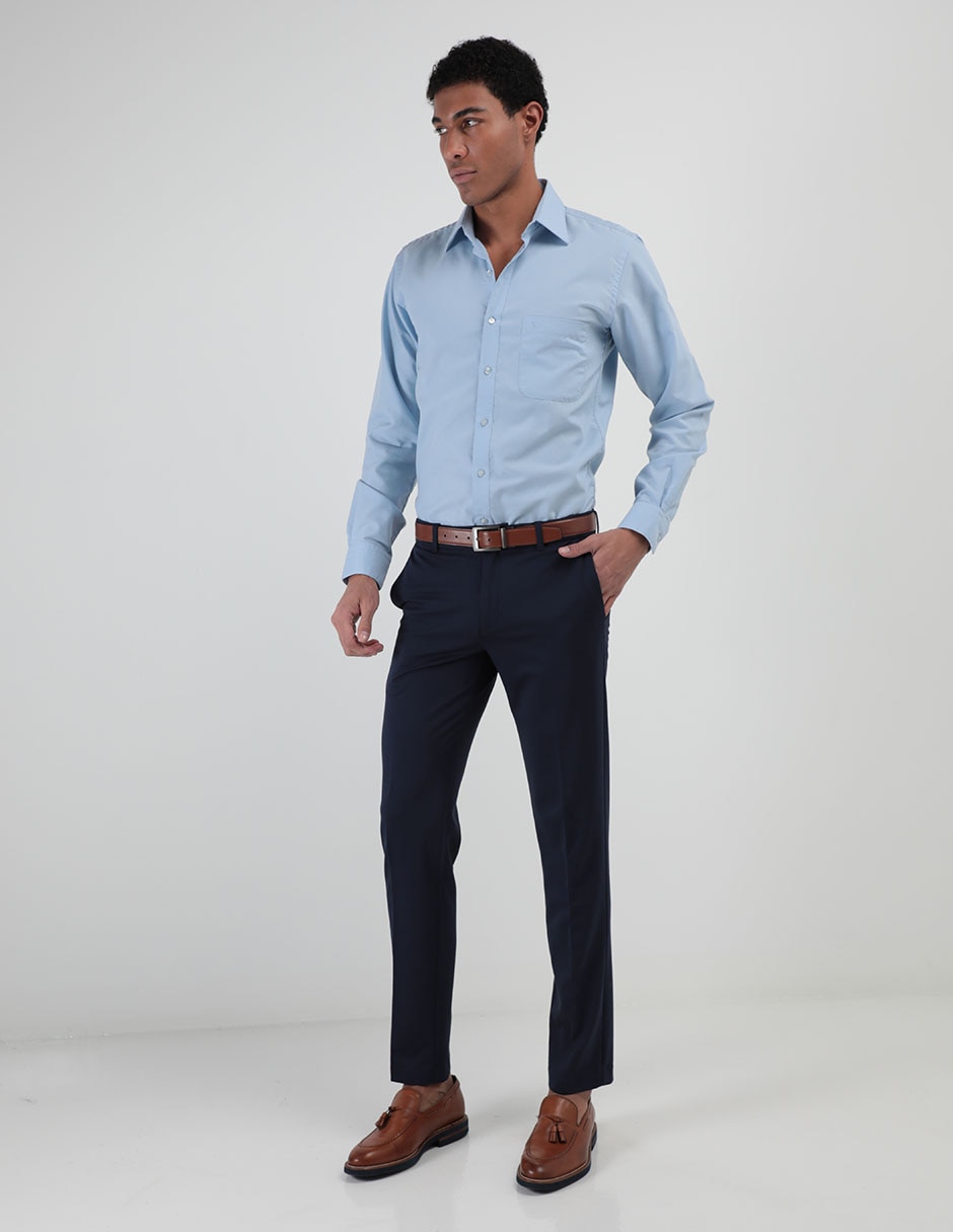 Pantalón slim de algodón para hombre 3