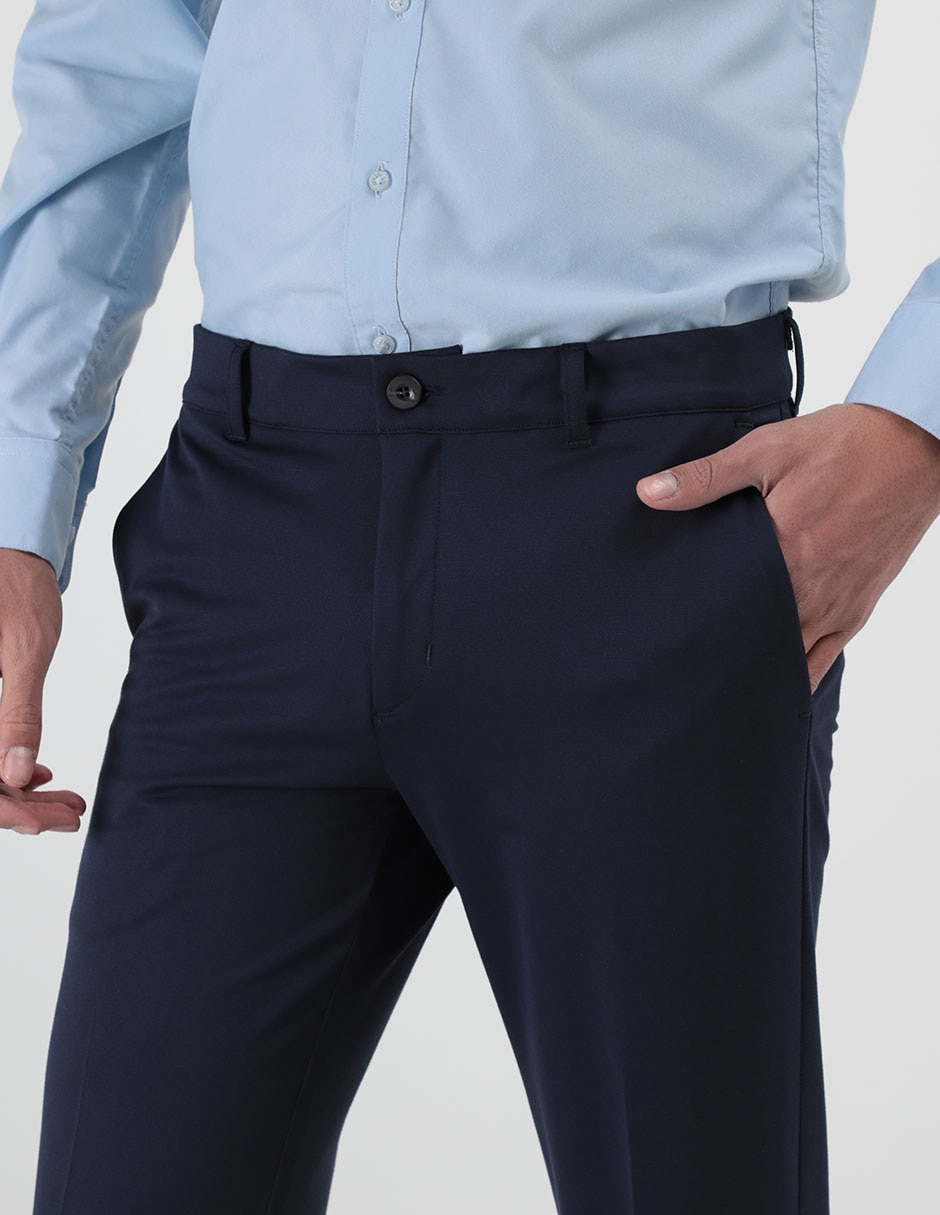 Pantalón slim de algodón para hombre 2