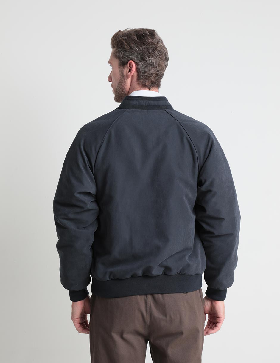 Chamarra casual con bolsillos para hombre 4