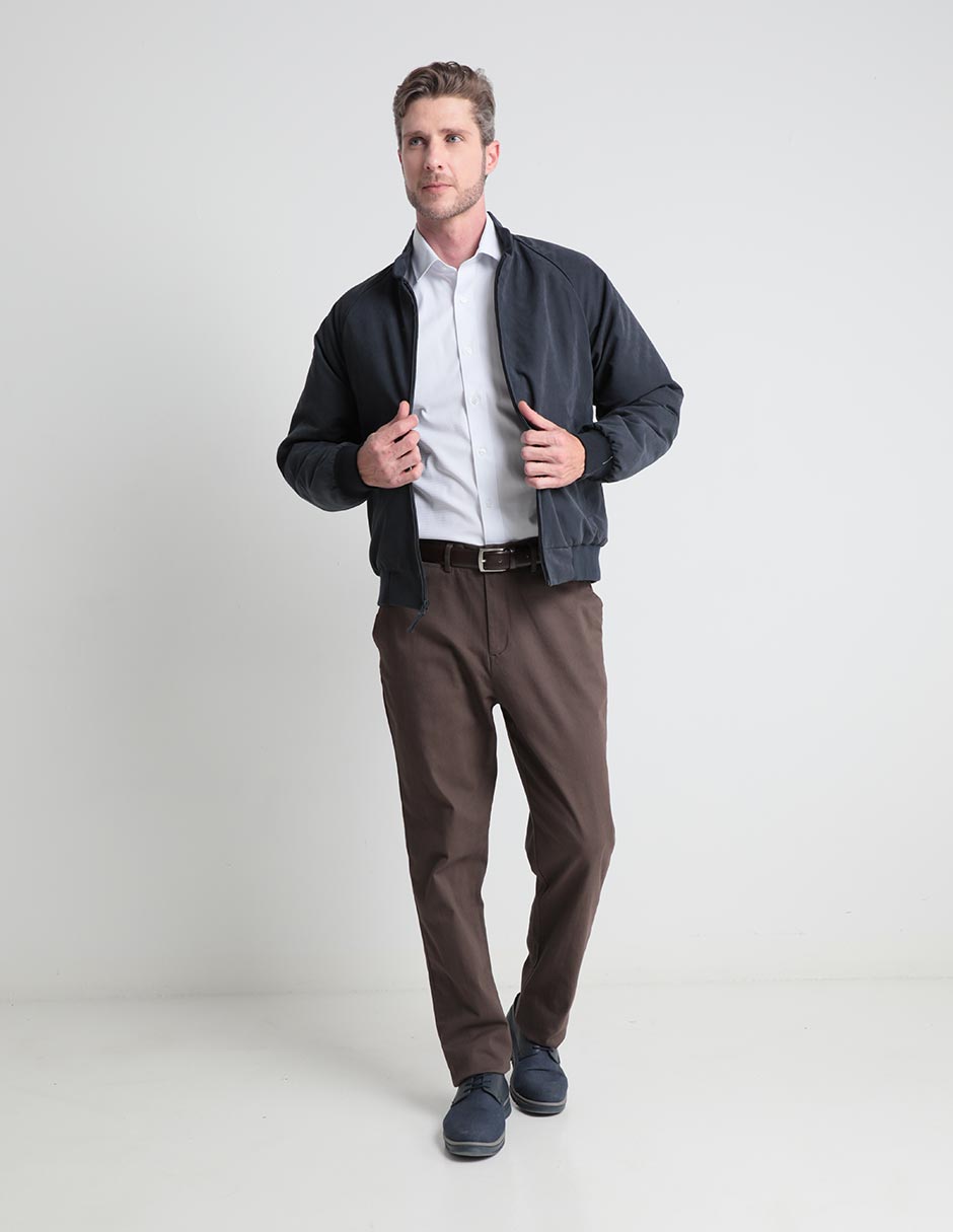 Chamarra casual con bolsillos para hombre 3