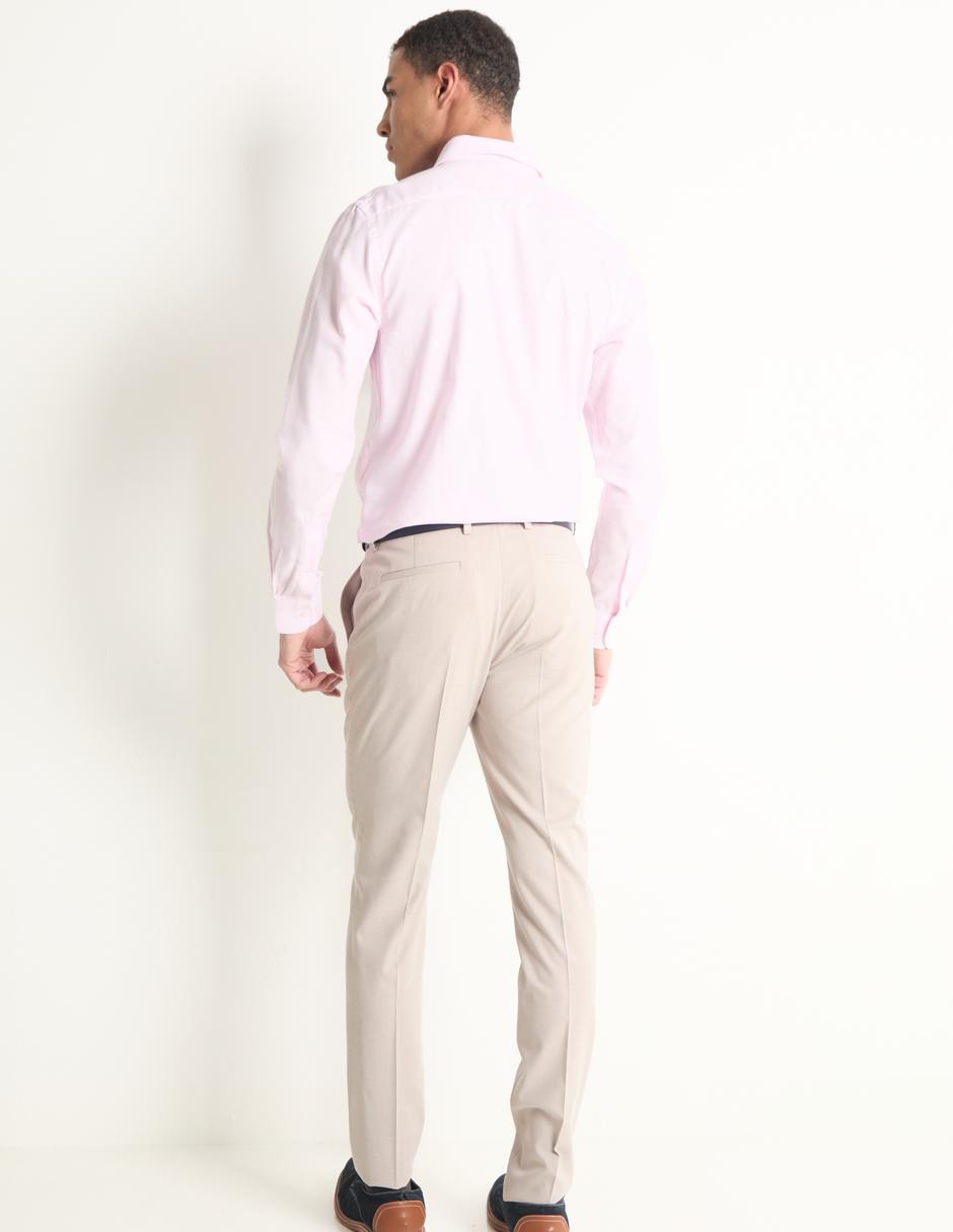 Pantalón business casual de vestir recto para hombre 4