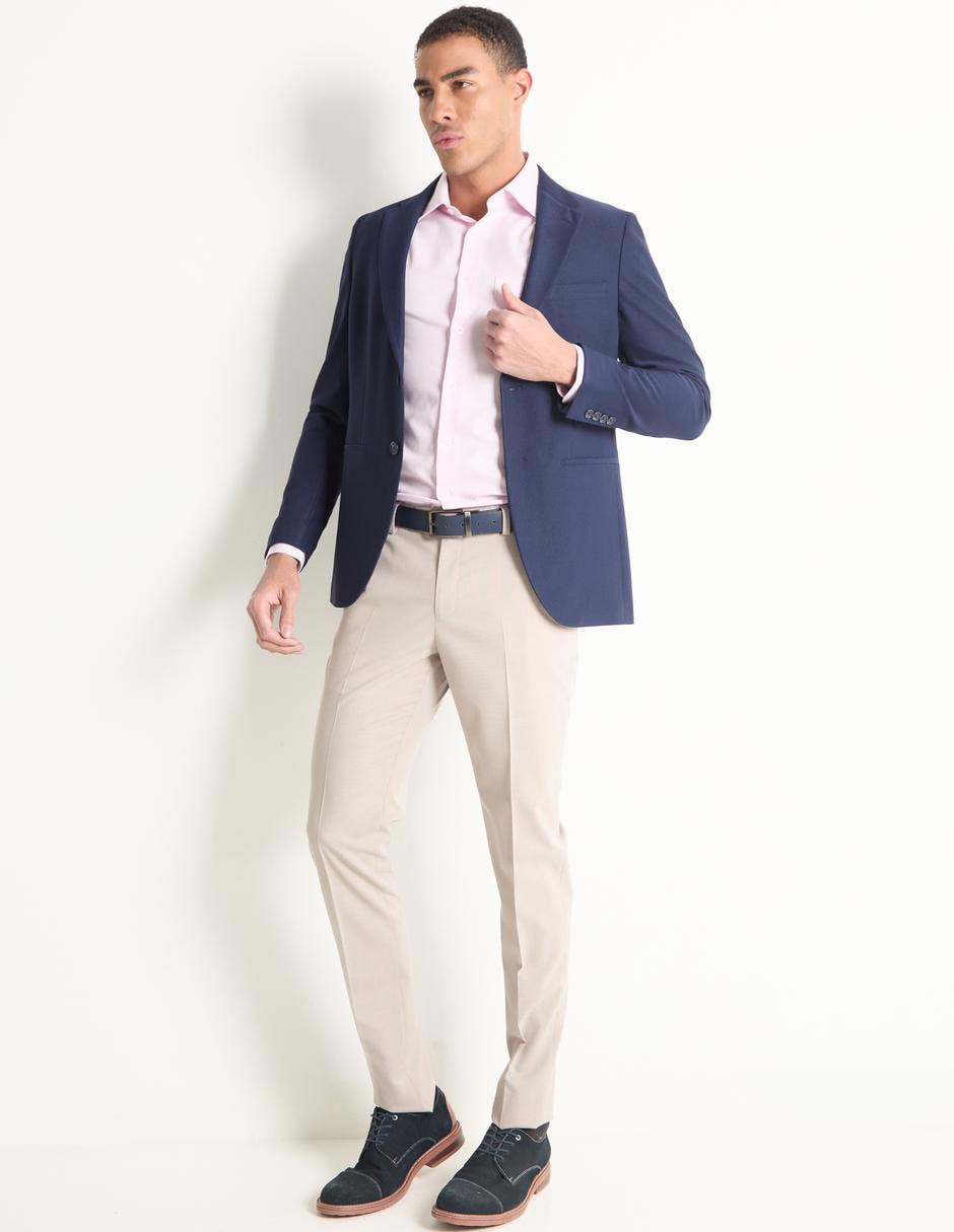 Pantalón business casual de vestir recto para hombre 3