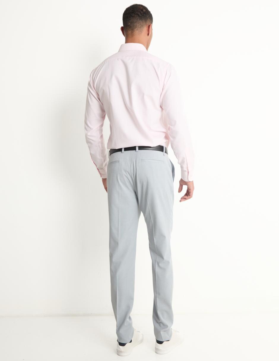Pantalón business casual de vestir recto para hombre 2
