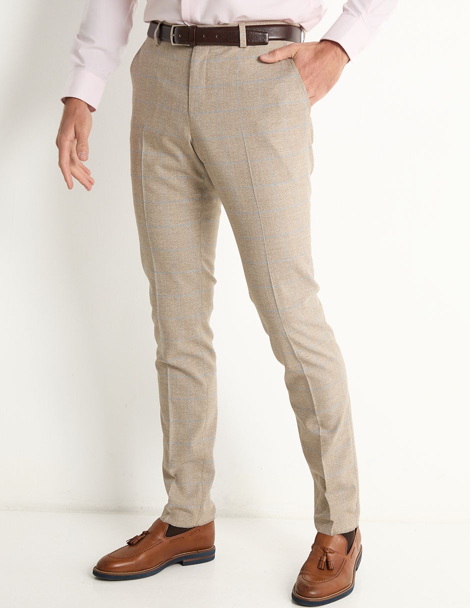 Pantalón de vestir slim para hombre