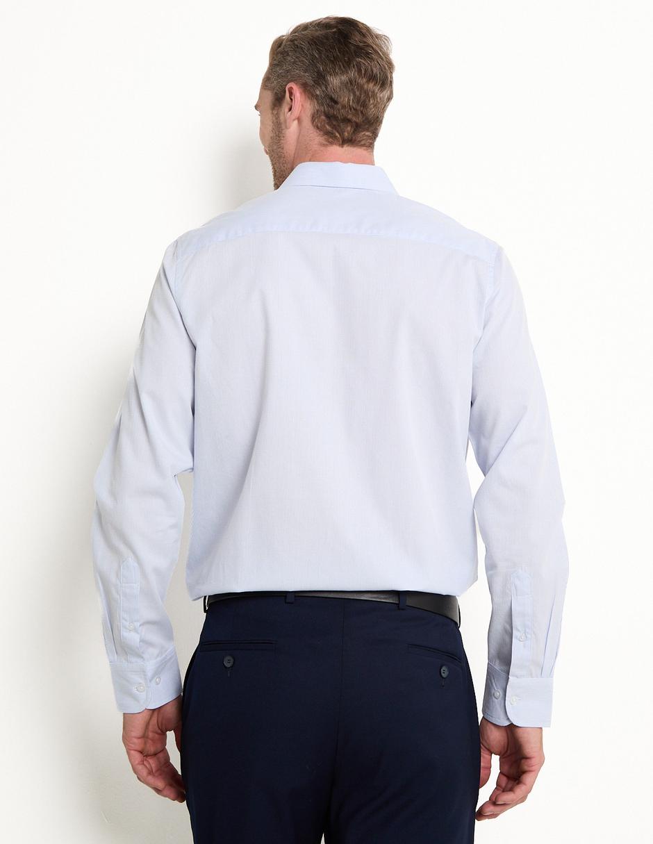 Camisa casual manga larga para hombre 4