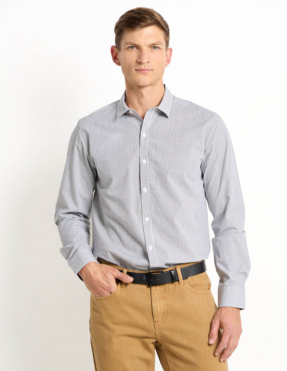 Camisa casual manga larga para hombre Camisa casual manga larga para hombre
