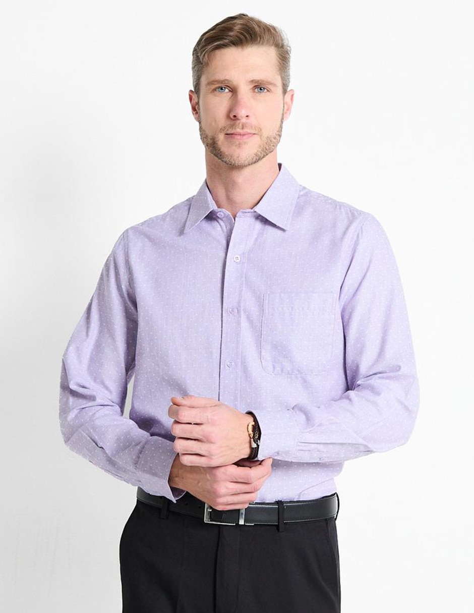 Camisa formal manga larga para hombre Camisa formal manga larga para hombre