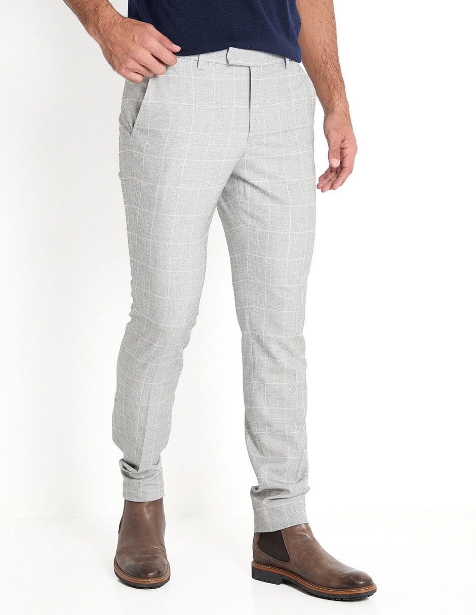Pantalón de vestir slim para hombre Pantalón de vestir slim para hombre