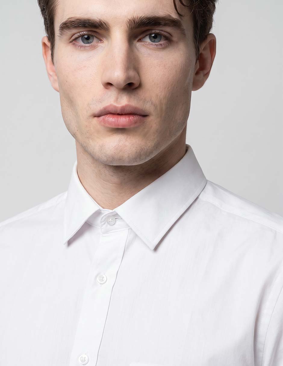 Camisa de vestir manga larga para hombre 4