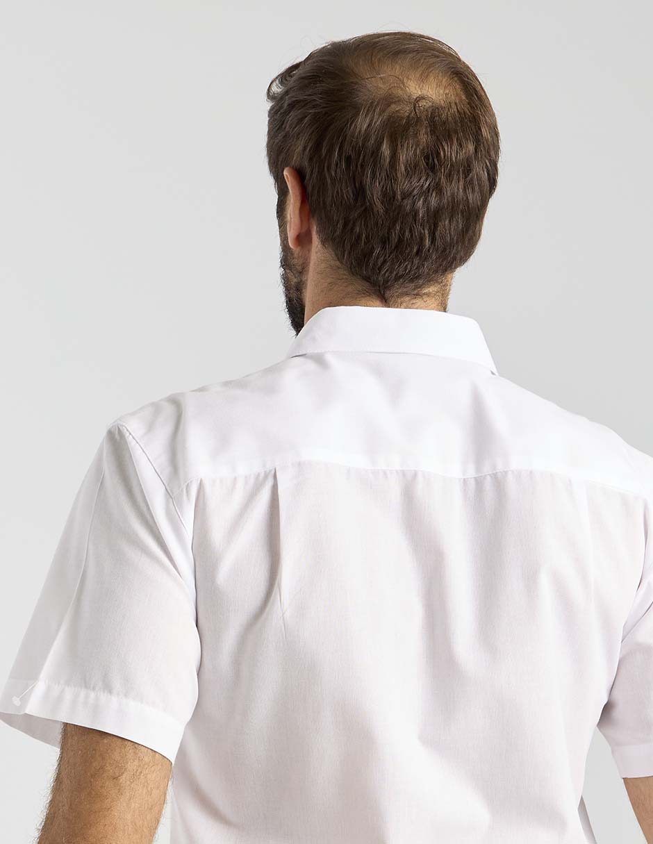 Camisa casual manga corta para hombre