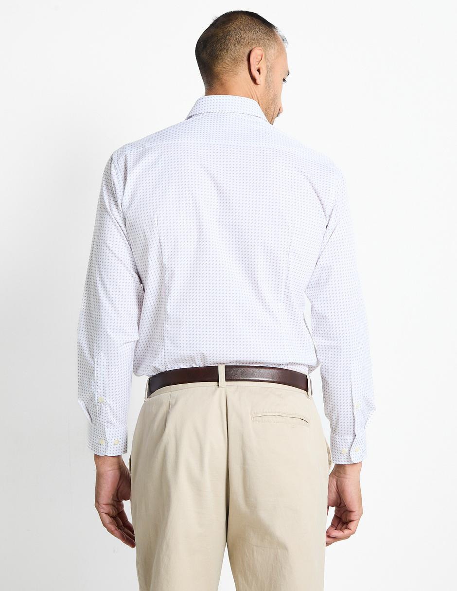 Camisa formal manga larga para hombre 4