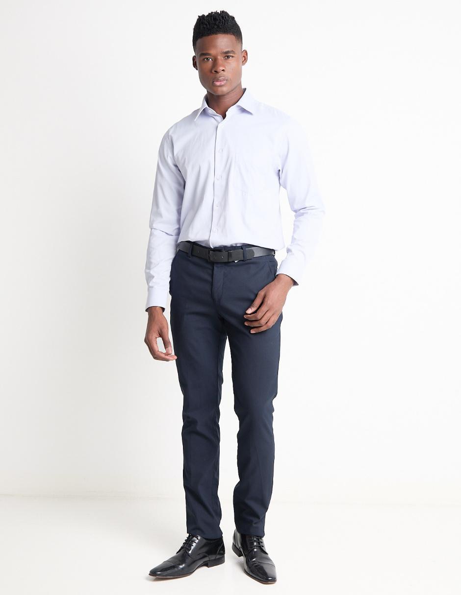 Camisa casual de algodón manga larga para hombre 3