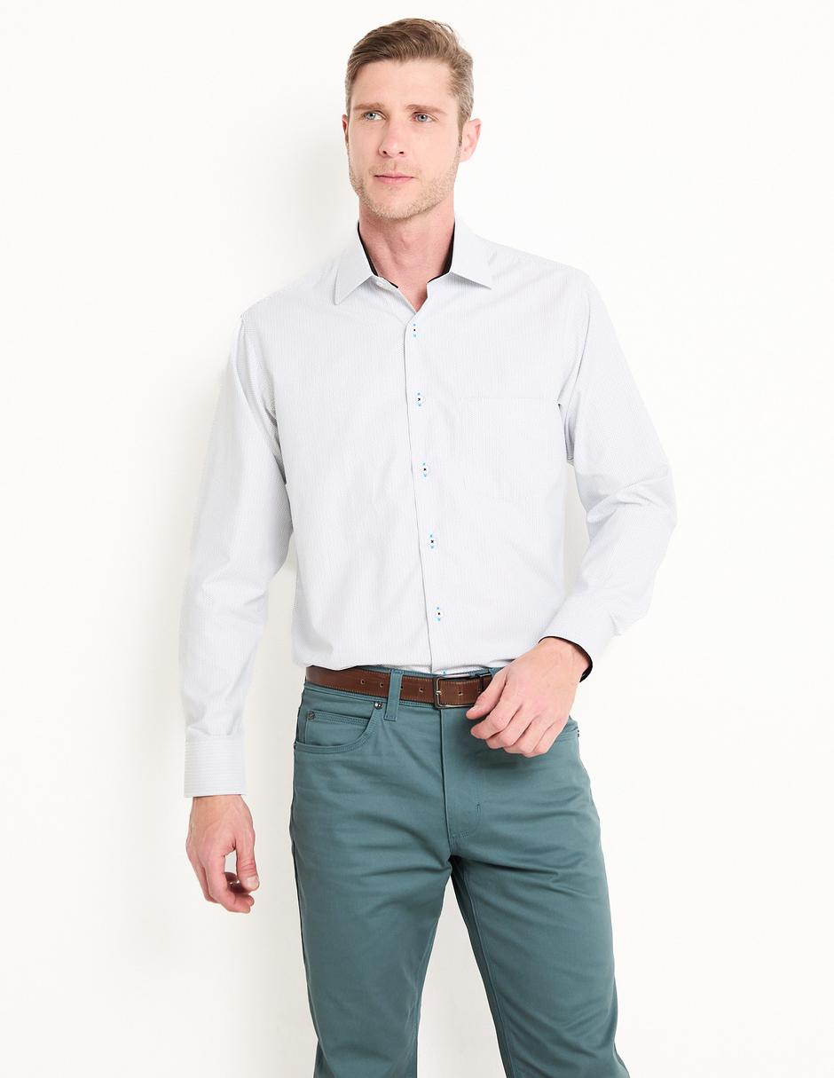 Camisa business casual manga larga para hombre Camisa business casual manga larga para hombre