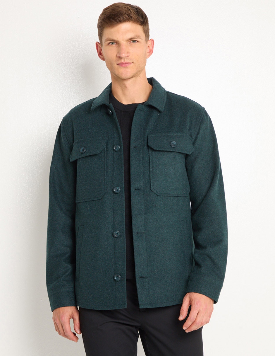 Abrigo con bolsillos para hombre Abrigo con bolsillos para hombre