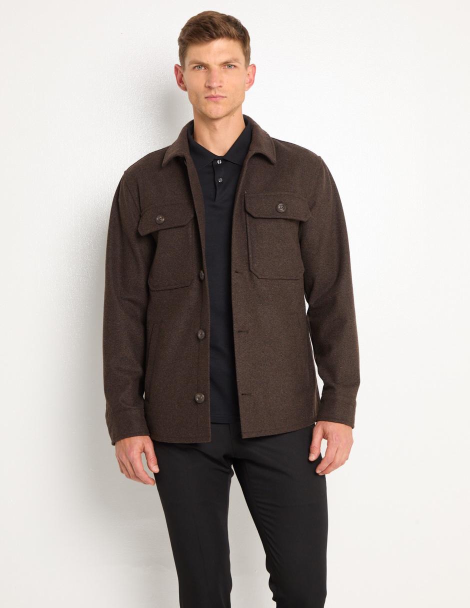 Abrigo con bolsillos para hombre Abrigo con bolsillos para hombre