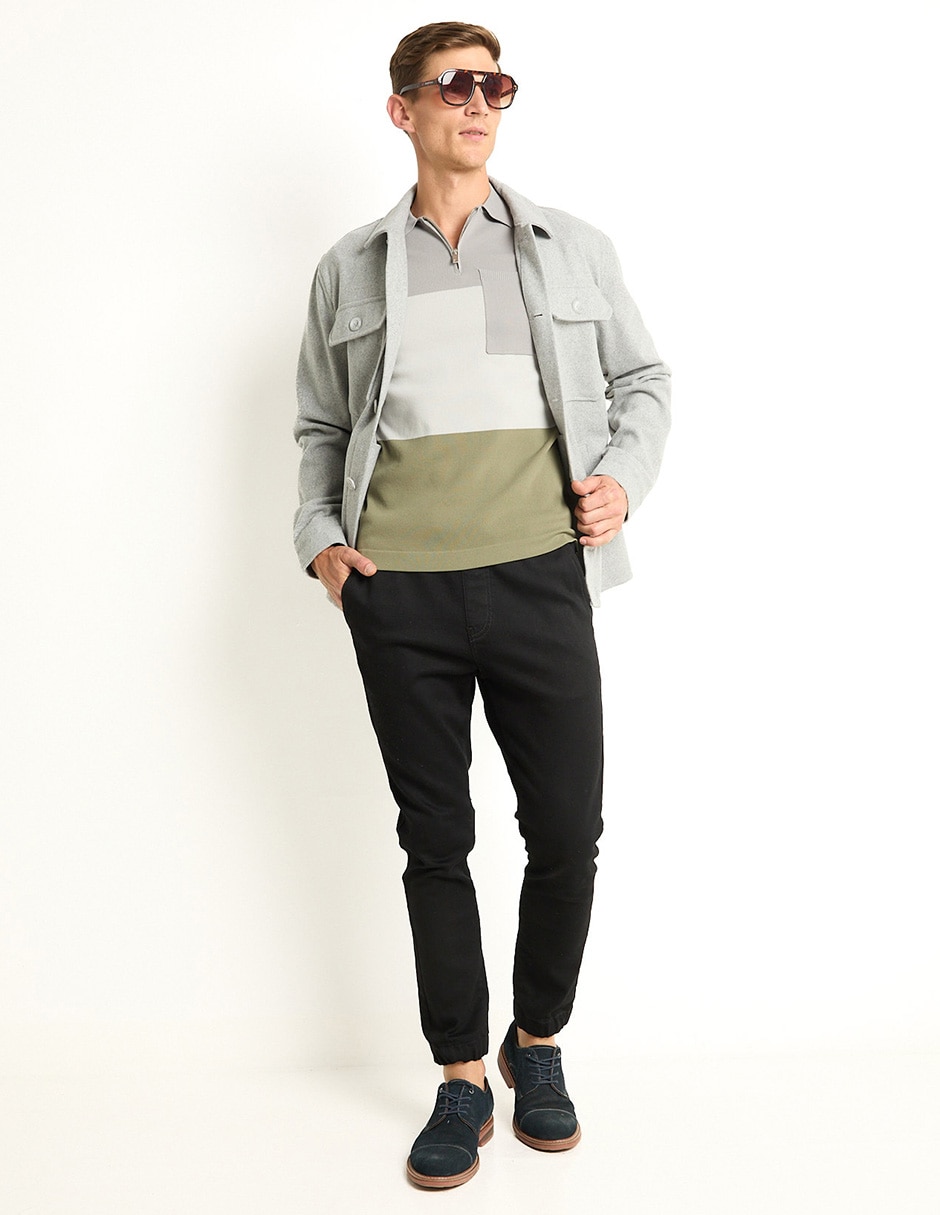 Abrigo Contempo con bolsillos para hombre