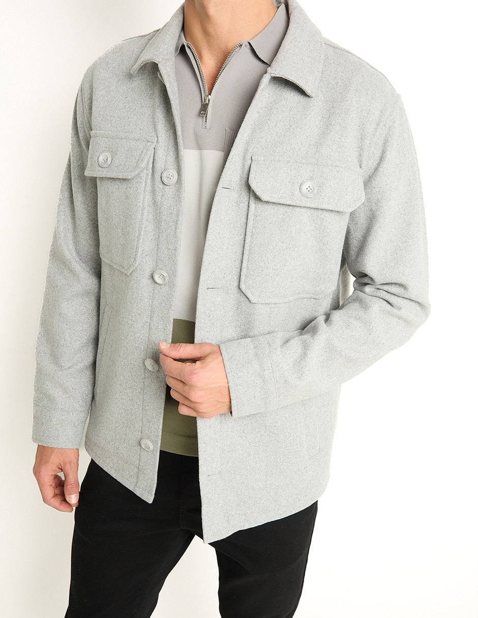 Abrigo Contempo con bolsillos para hombre