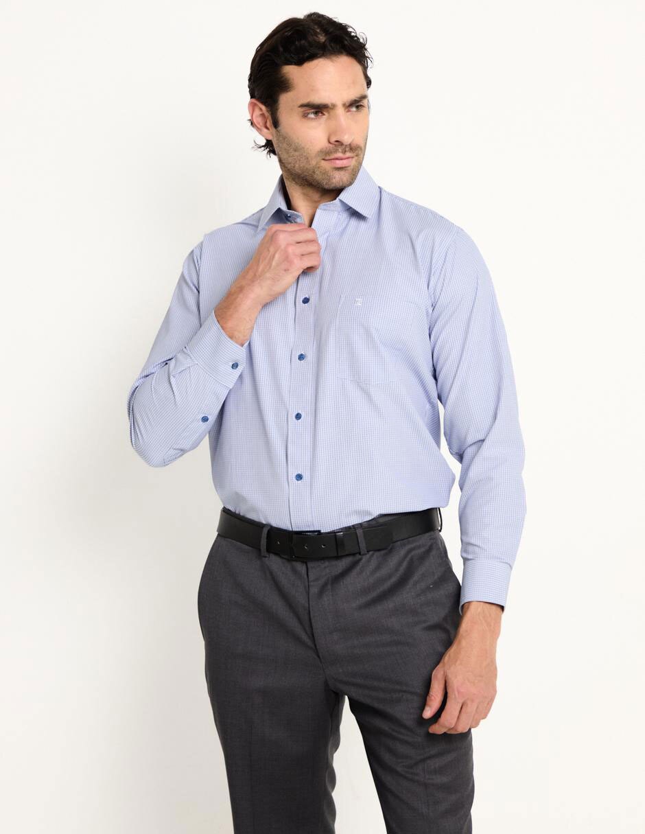 Camisa business casual manga larga para hombre Camisa business casual manga larga para hombre