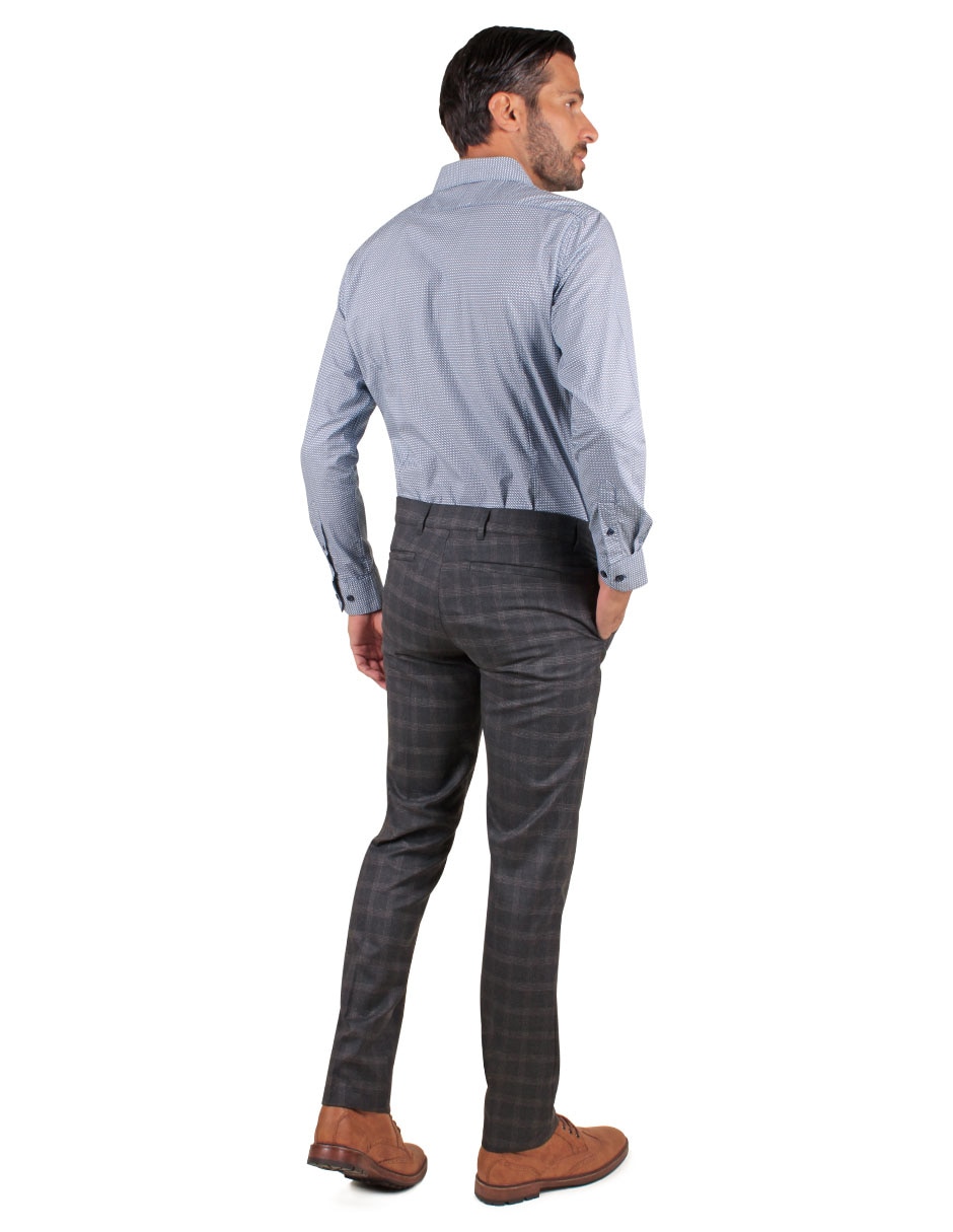 Pantalón de vestir slim para hombre 4