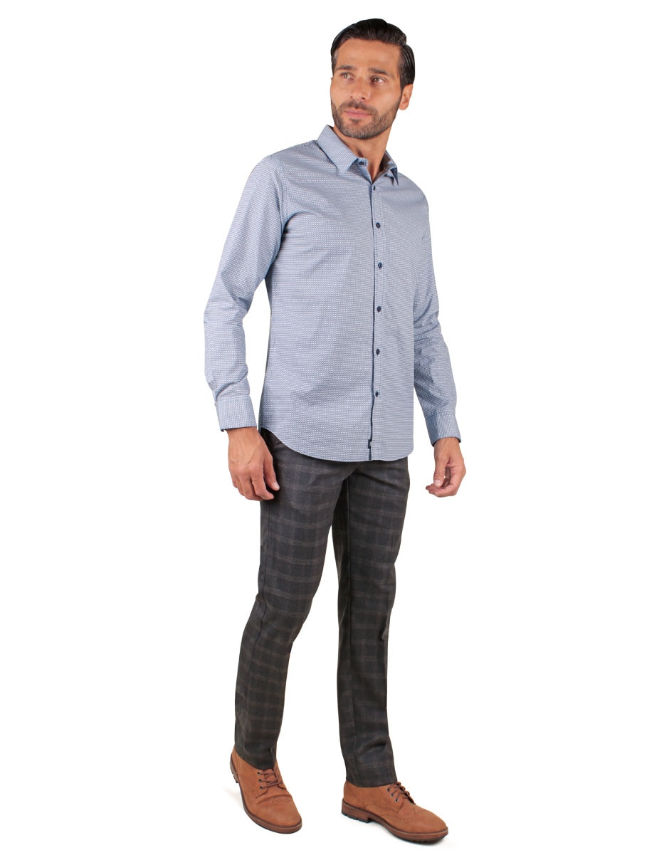 Pantalón de vestir slim para hombre 3