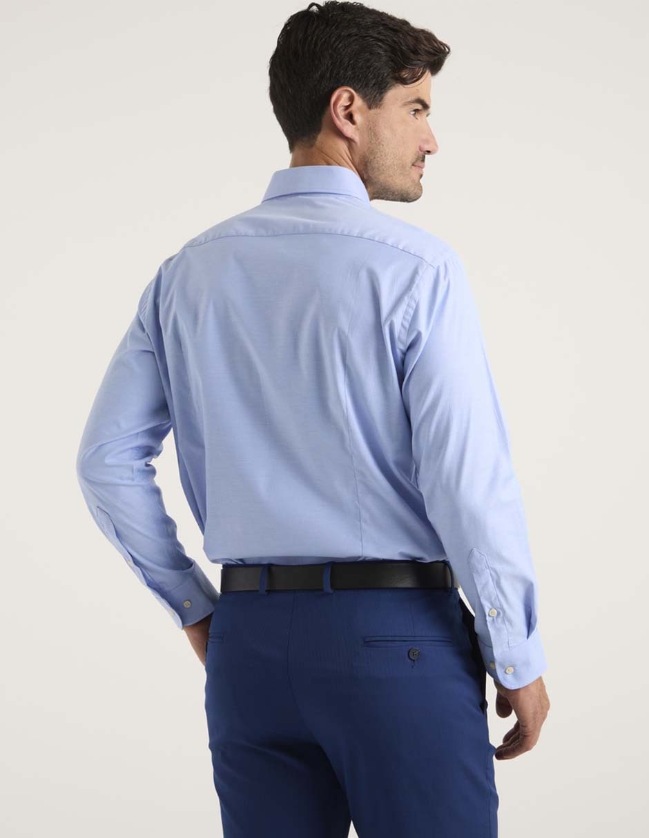 Camisa formal manga larga para hombre