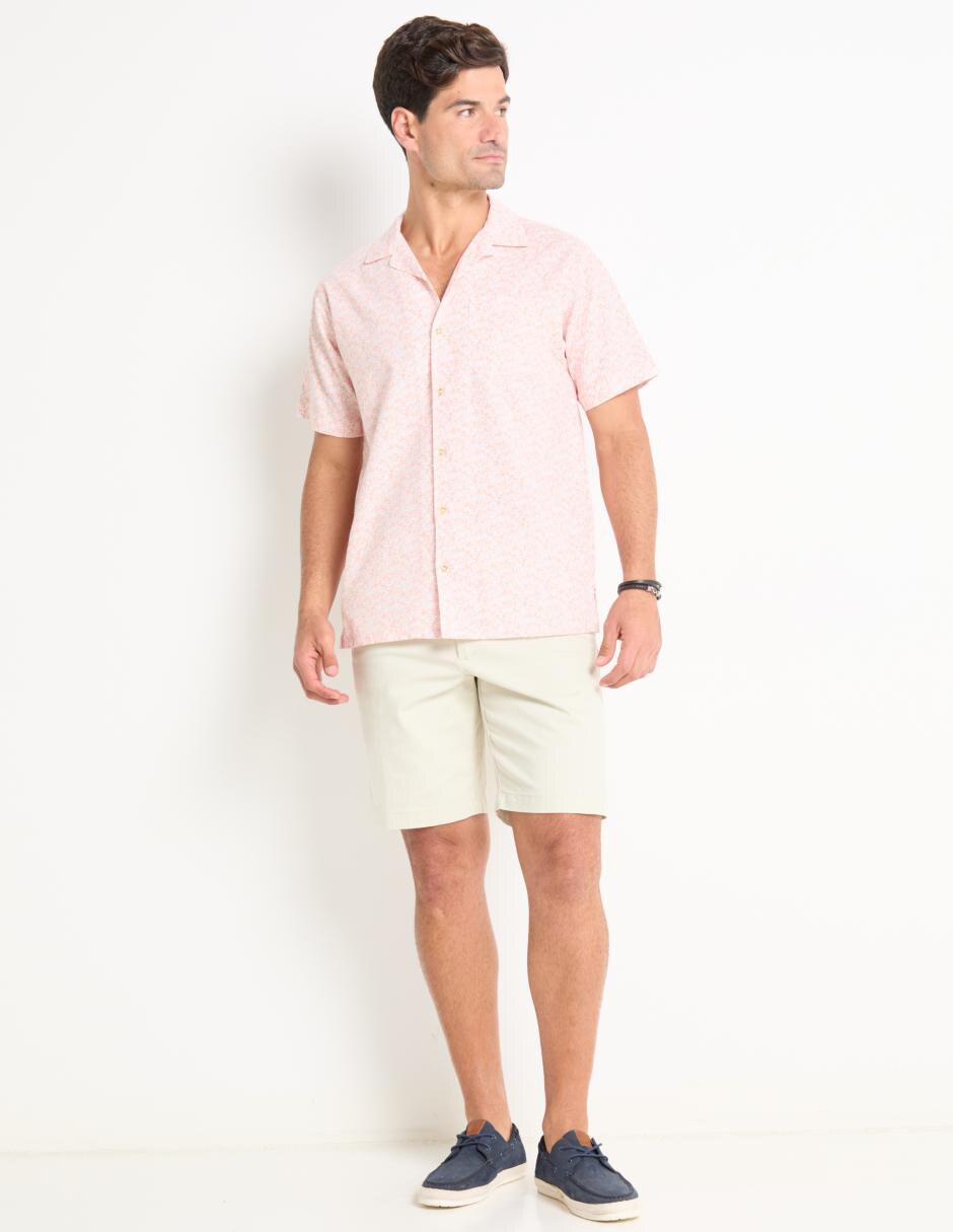 Camisa formal manga corta para hombre 3