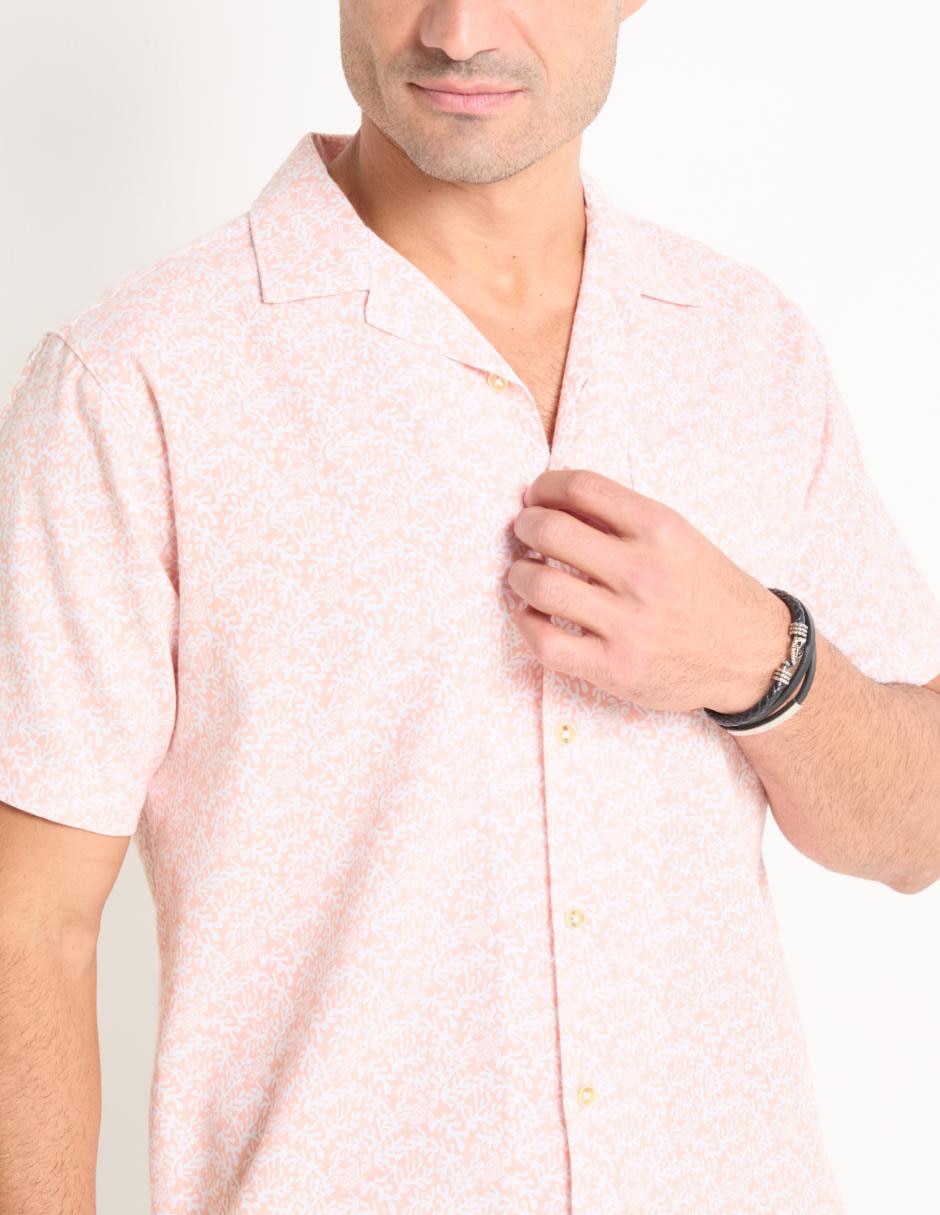 Camisa formal manga corta para hombre 4
