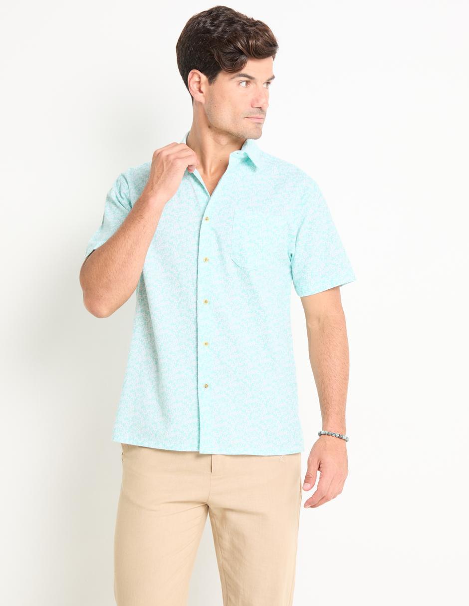 Camisa formal manga corta para hombre Camisa formal manga corta para hombre