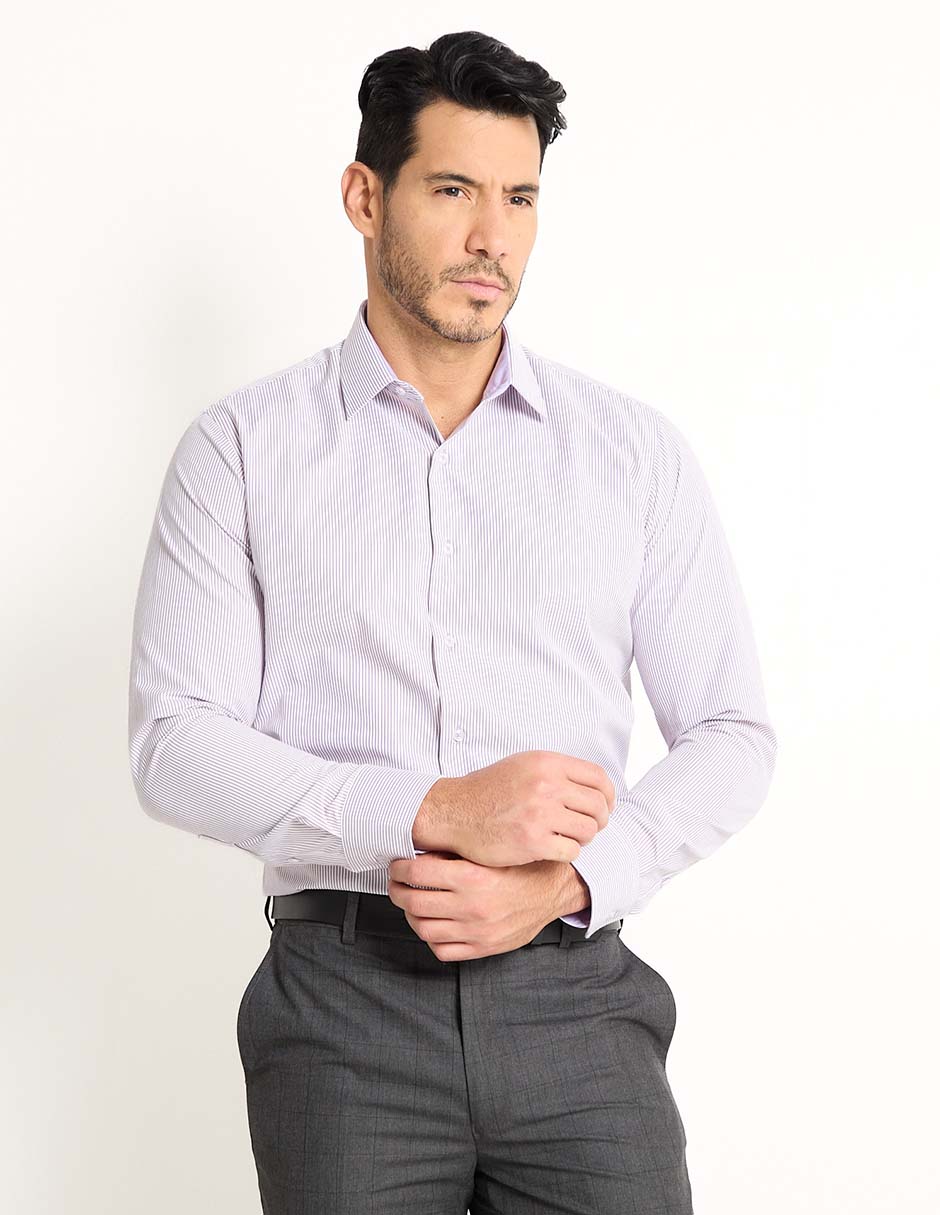 Camisa formal manga larga para hombre Camisa formal manga larga para hombre