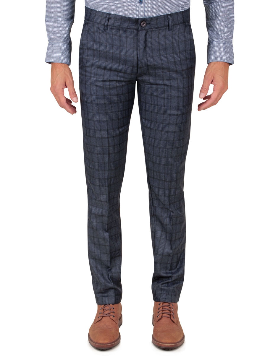 Pantalón de vestir slim para hombre