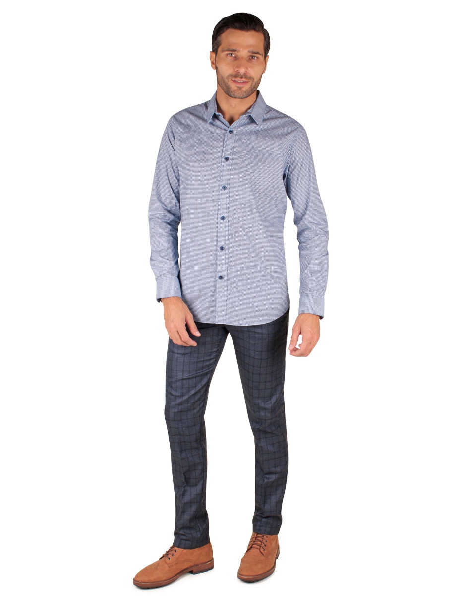 Pantalón de vestir slim para hombre 3