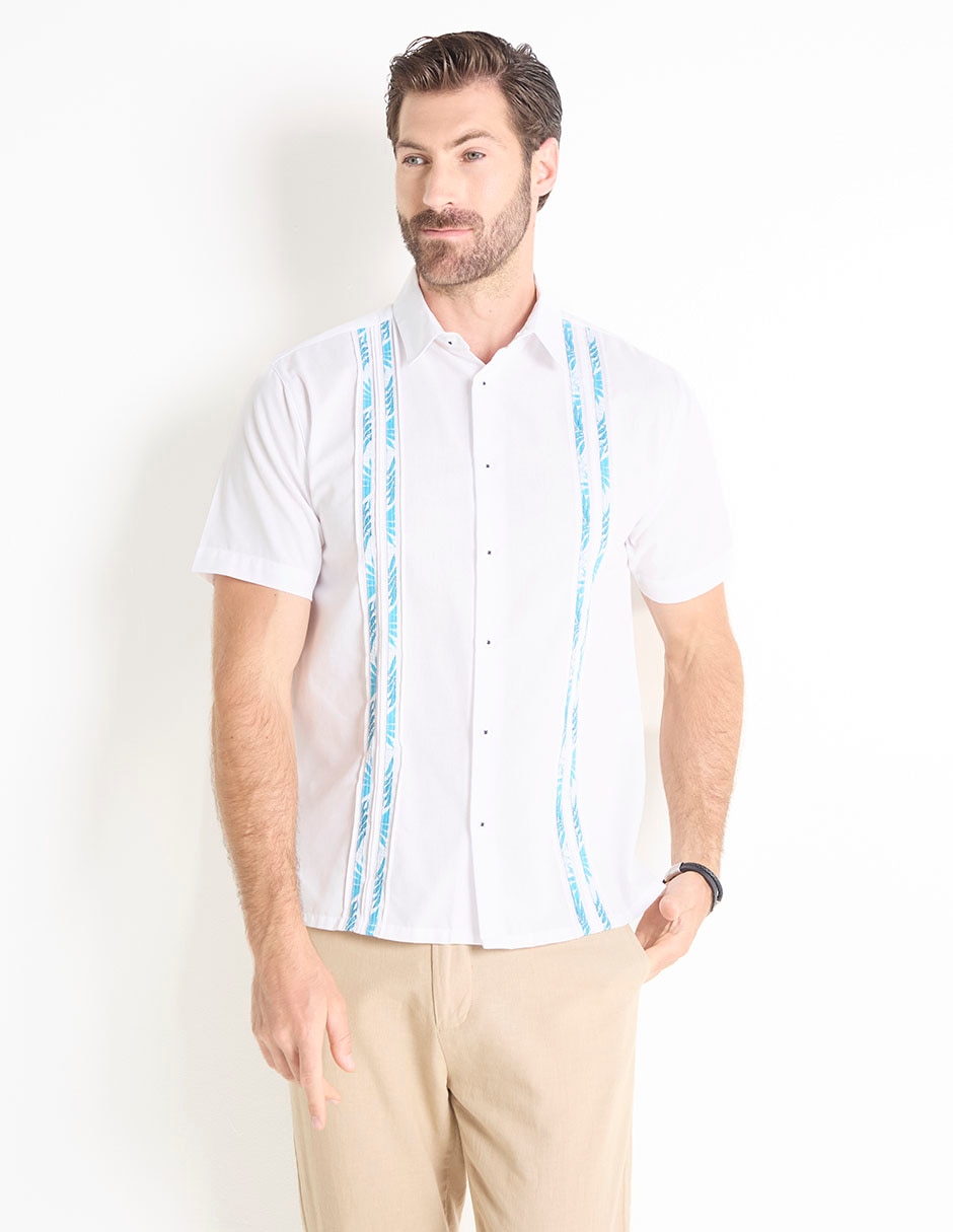Guayabera manga corta para hombre Guayabera manga corta para hombre