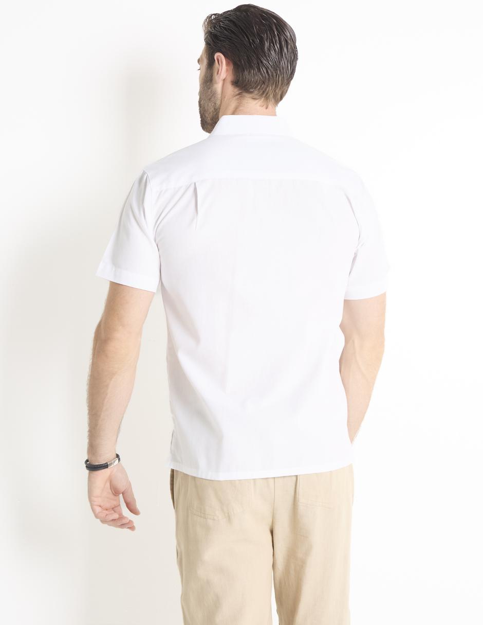 Guayabera manga corta para hombre 2