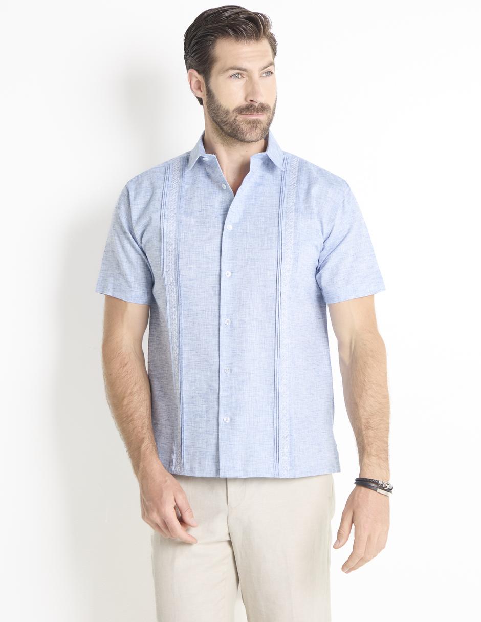 Guayabera manga corta para hombre Guayabera manga corta para hombre