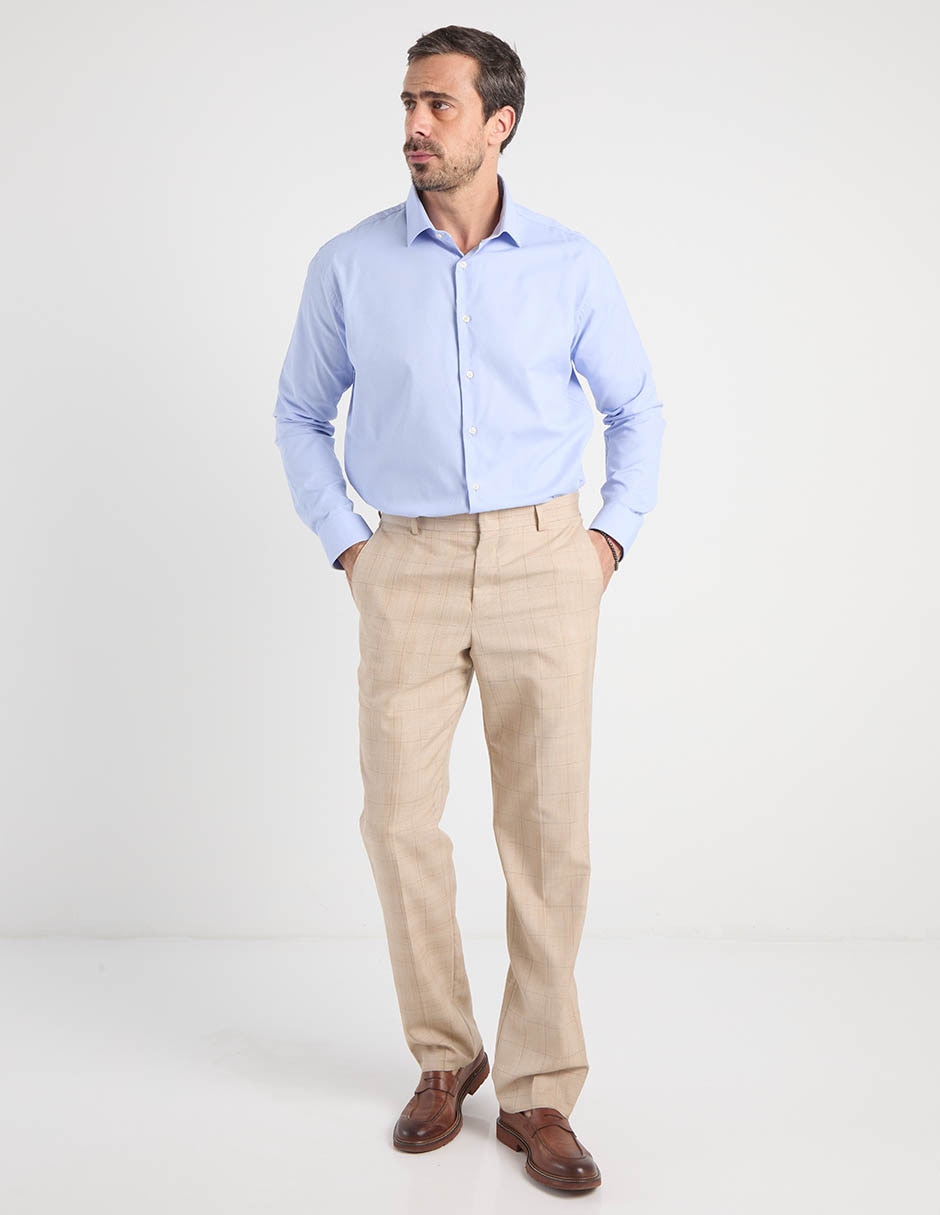 Pantalón de vestir straight para hombre