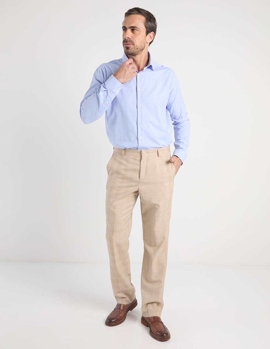 Pantalón de vestir straight para hombre 4