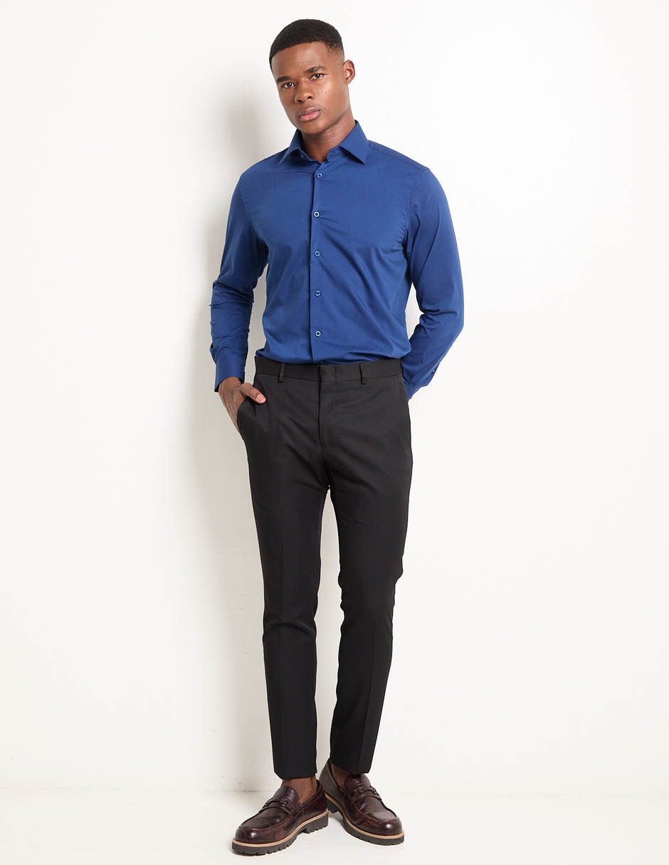 Pantalón de vestir slim para hombre 3