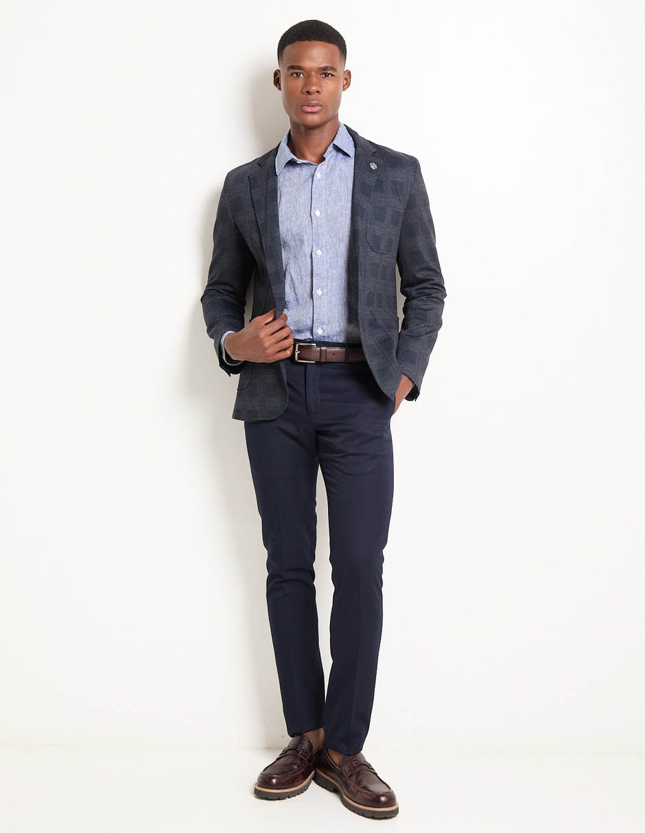 Pantalón de vestir skinny para hombre 3