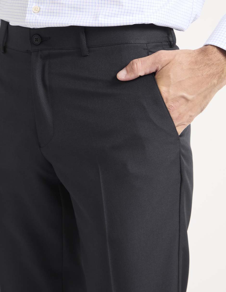 Pantalón de vestir slim de algodón para hombre 2