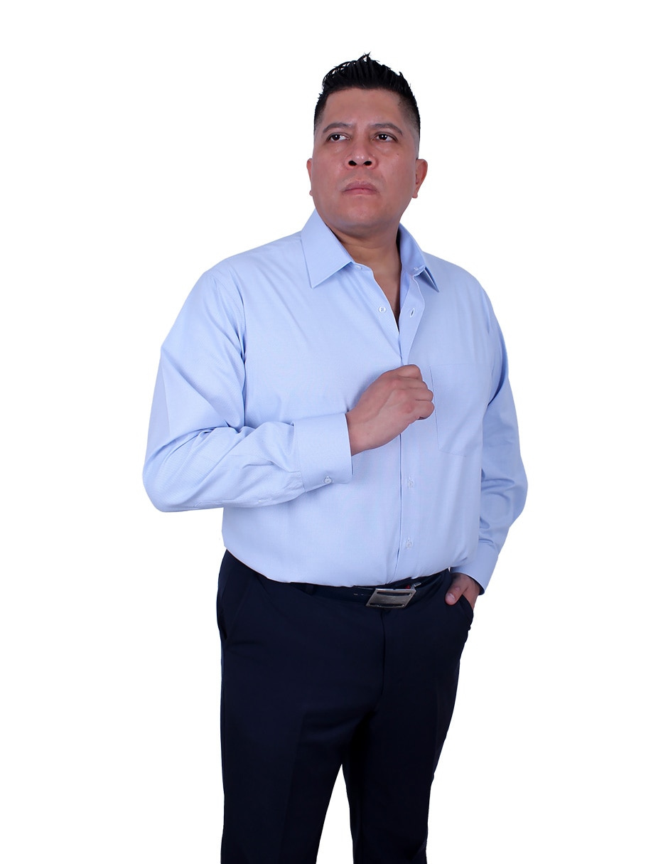 Camisa formal manga larga para hombre Camisa formal manga larga para hombre