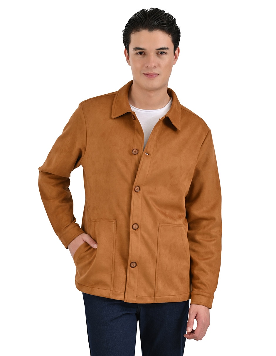 Camisa casual manga larga para hombre