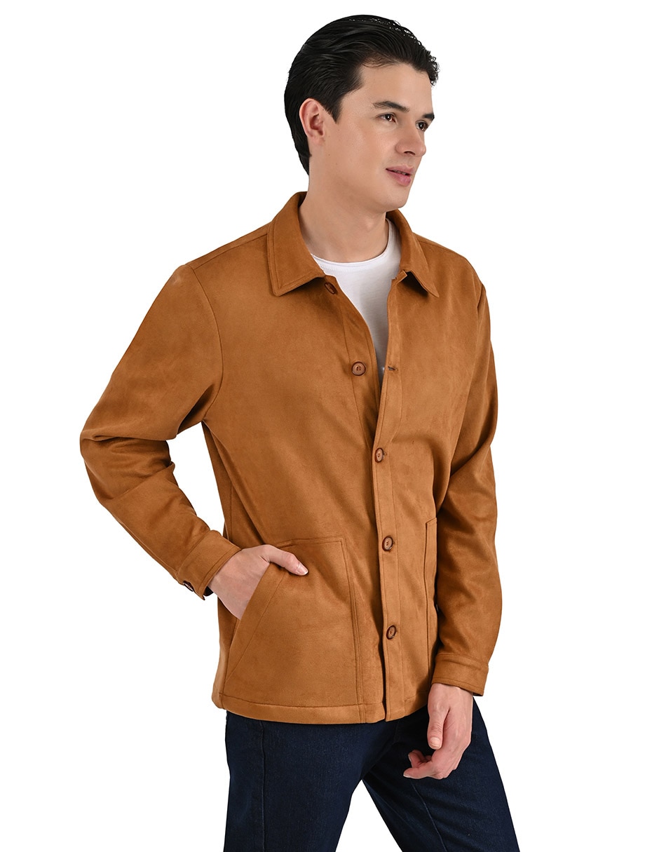 Camisa casual manga larga para hombre