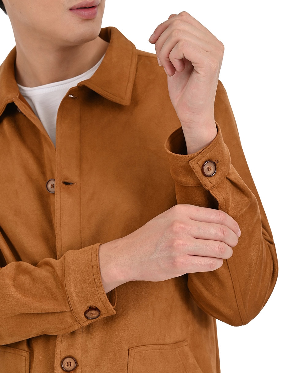 Camisa casual manga larga para hombre